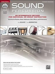 Sound Percussion Accessory Percussion Book with Online Media Access cover Thumbnail
